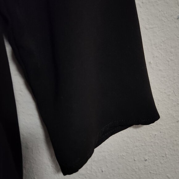 Oak + Fort Black Long Sleeved Blouse Small - Picture 5 of 5